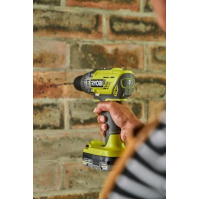 RYOBI - Perkusní vrtačka-šroubovák BRUSHLESS 18V - 2 rychlosti - 50 Nm - 500-1 800 ot min - nastavení točivého momentu 24 pozic